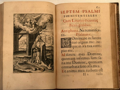 Royal Plantin Book of Hours 1600 First Edition in an English Binding