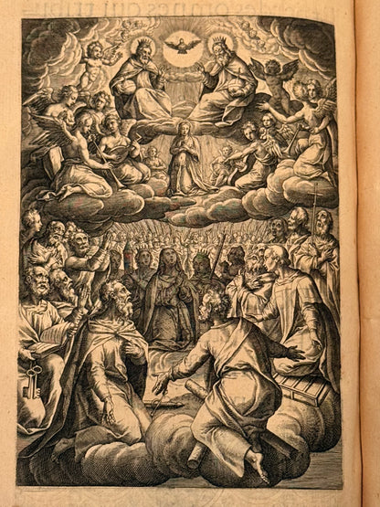 Royal Plantin Book of Hours 1600 First Edition in an English Binding