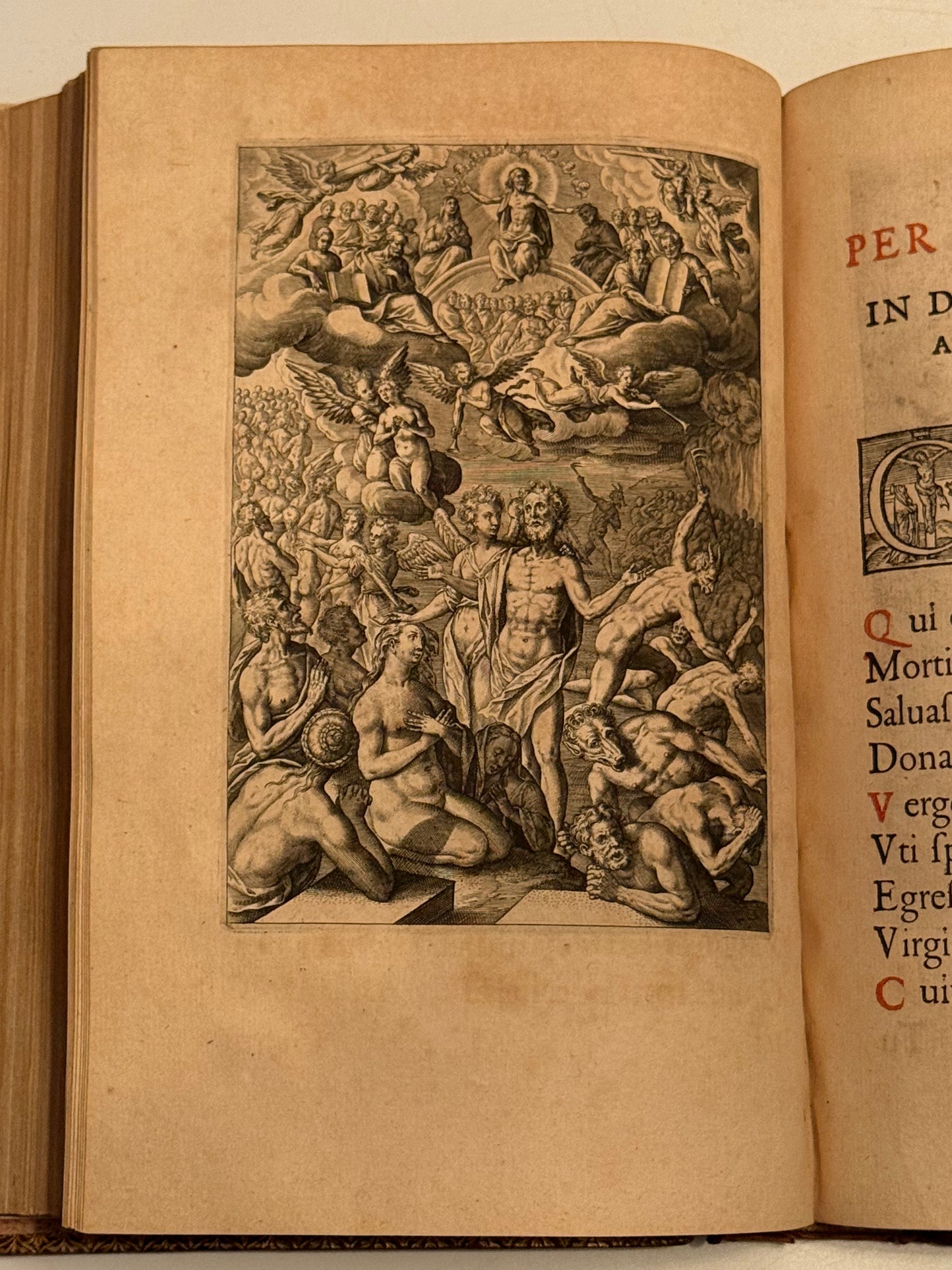 Royal Plantin Book of Hours 1600 First Edition in an English Binding