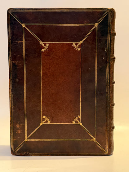 Royal Plantin Book of Hours 1600 First Edition in an English Binding