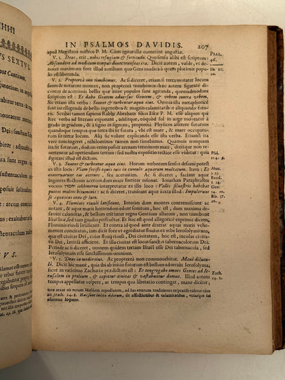 Rabbi David Kimhi's Commentary on the Psalms 1666 Maurist Provenance