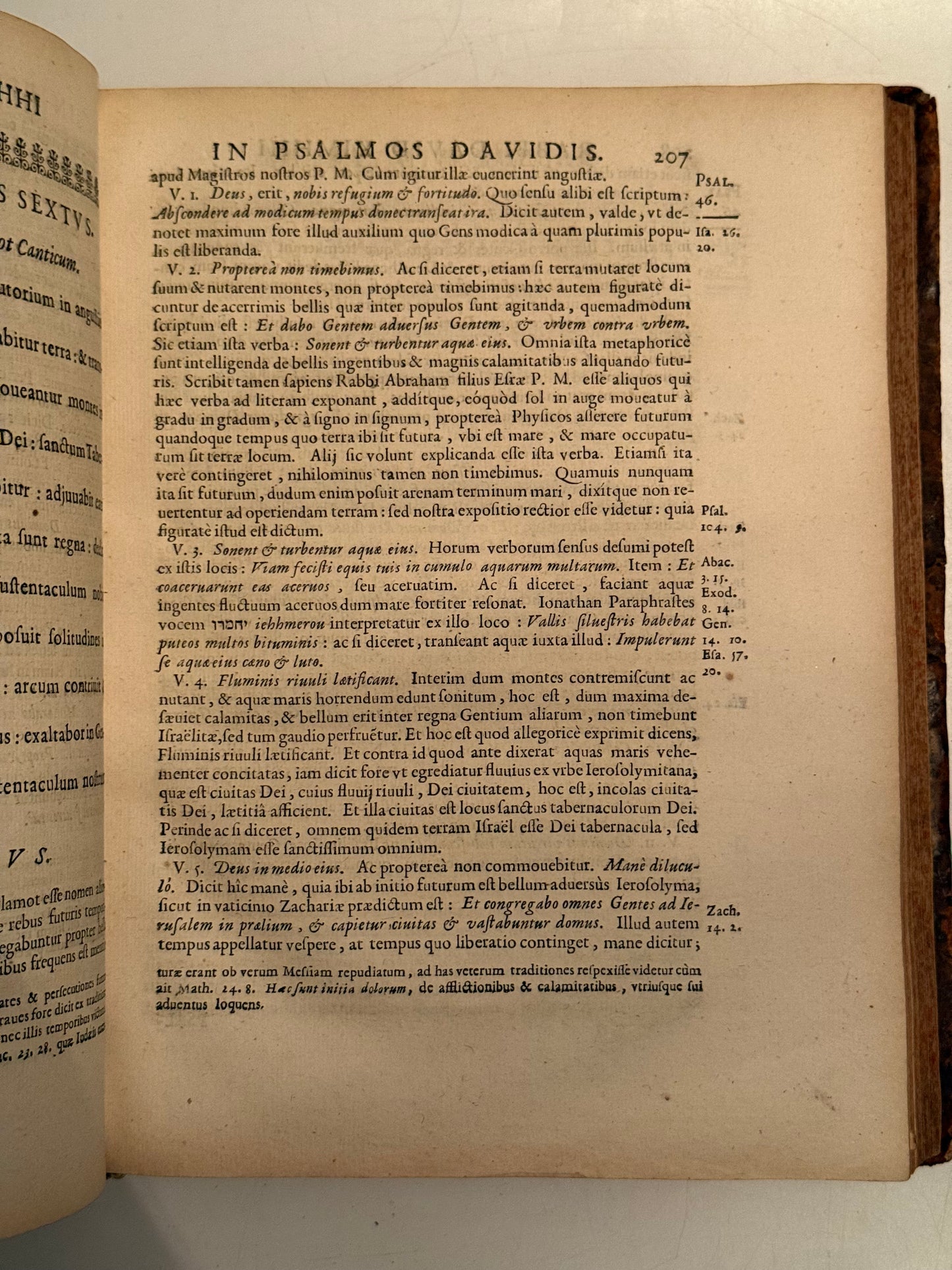 Rabbi David Kimhi's Commentary on the Psalms 1666 Maurist Provenance