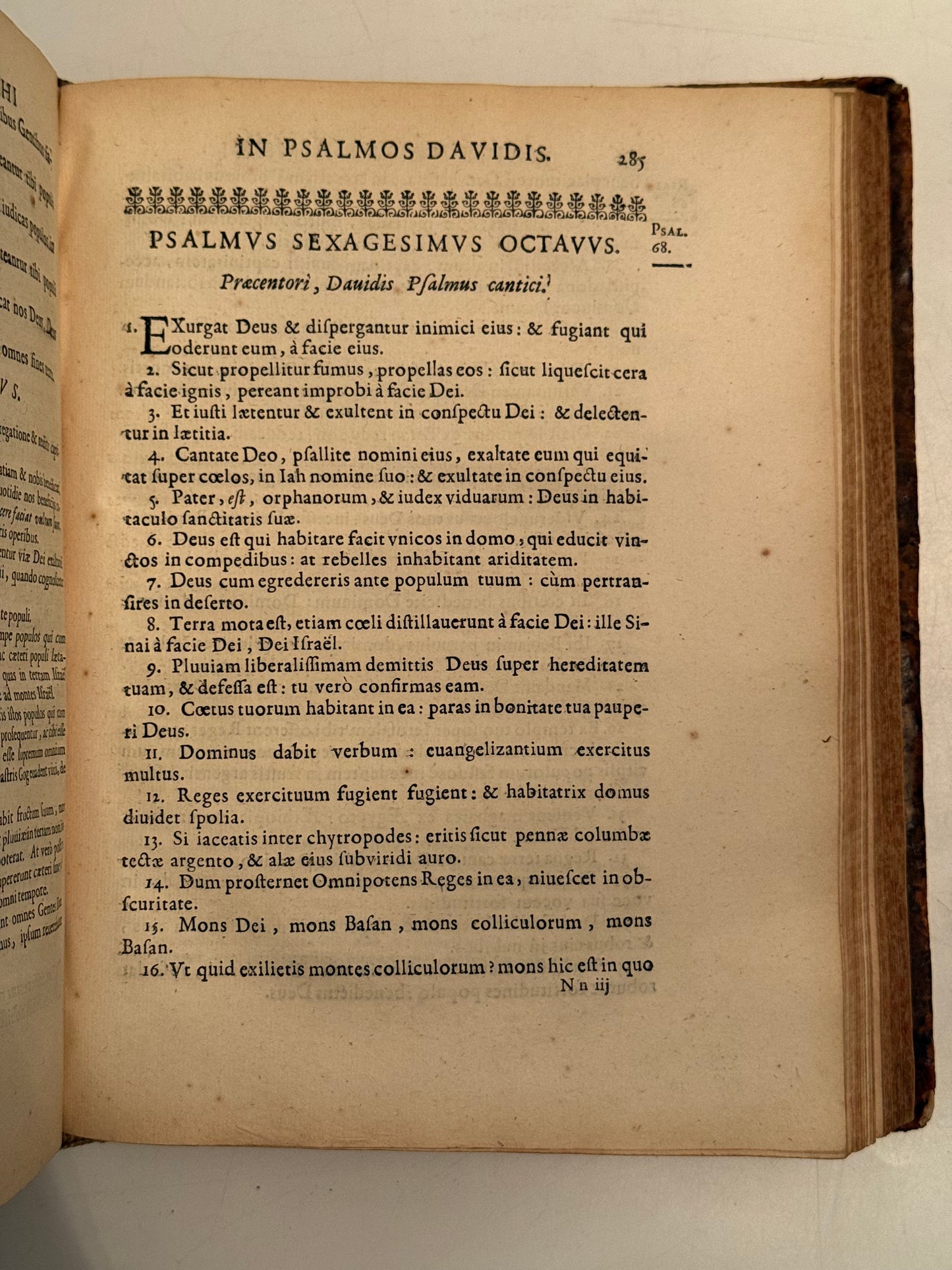 Rabbi David Kimhi's Commentary on the Psalms 1666 Maurist Provenance