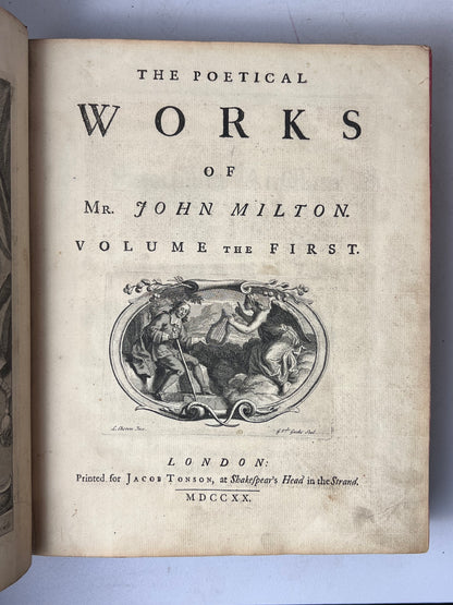 The Works of John Milton 1720