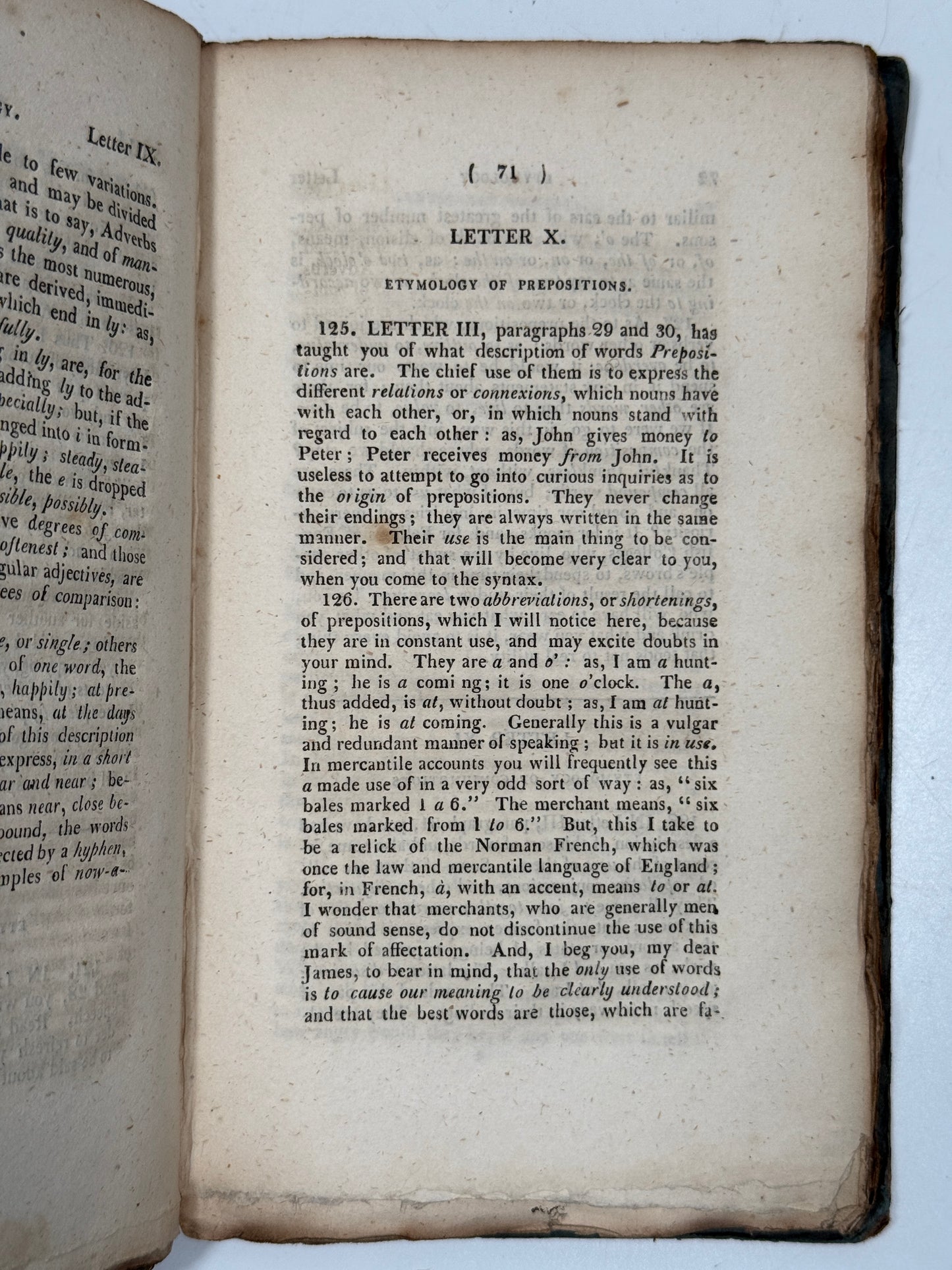 A Grammar of the English Language 1819 William Cobbett