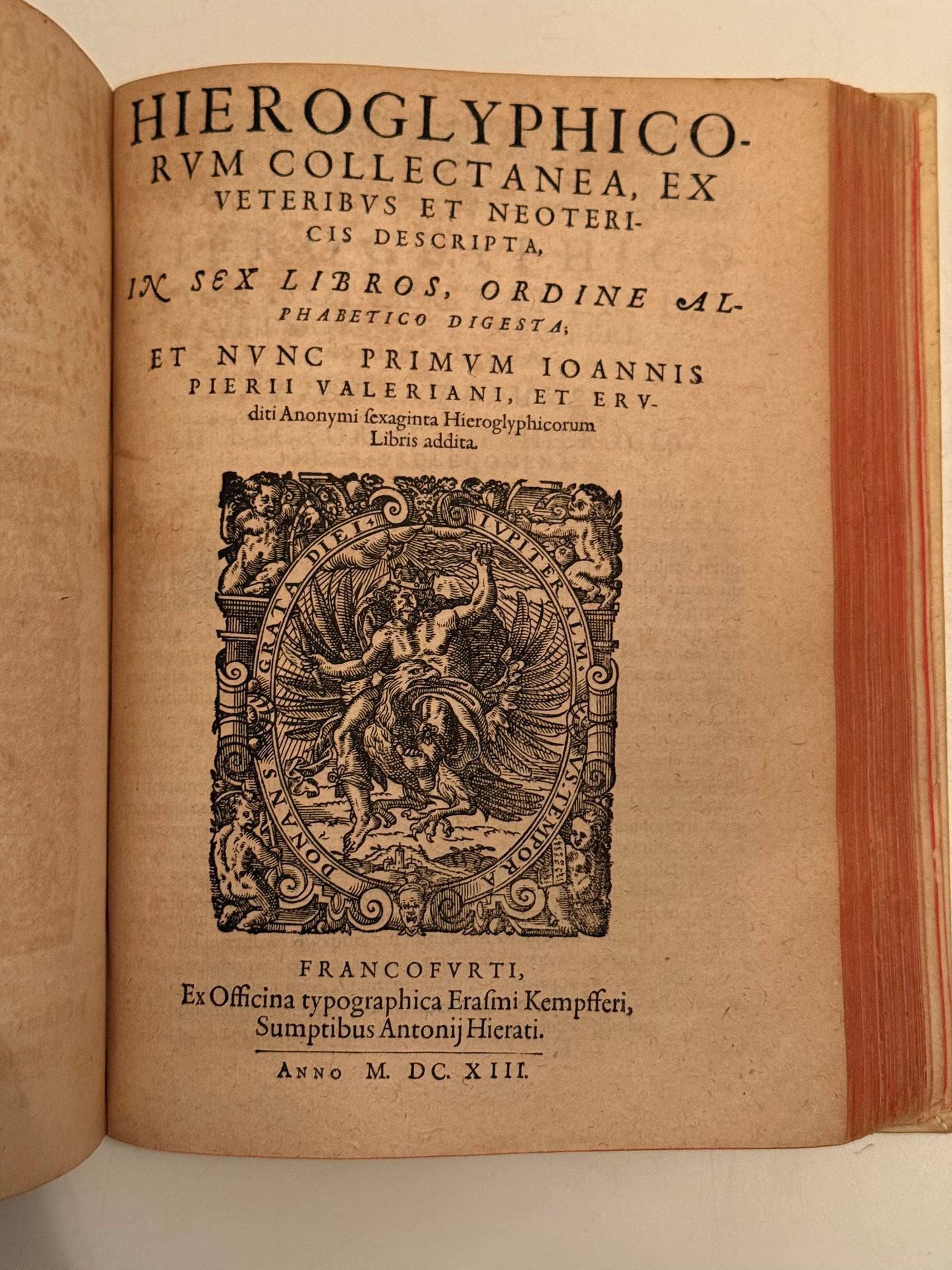 Valeriano's Hieroglyphica 1614