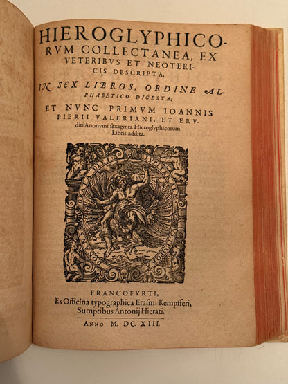 Valeriano's Hieroglyphica 1614