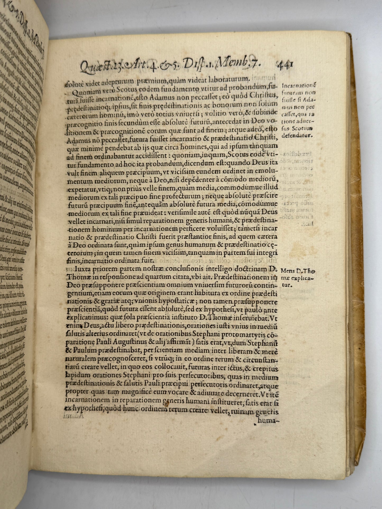 Luis de Molina's Concordia 1588 First Edition