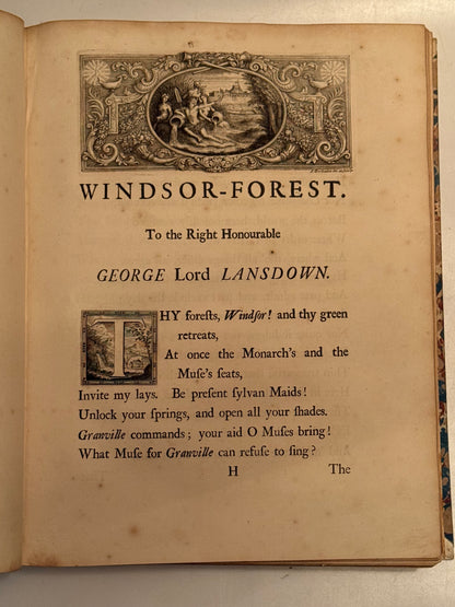 The Works of Alexander Pope 1717-35 First Edition