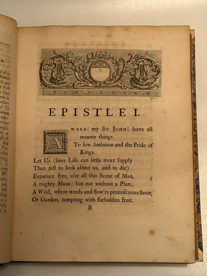 The Works of Alexander Pope 1717-35 First Edition