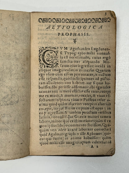 Picta Poesis 1564 Barthelemy Aneau