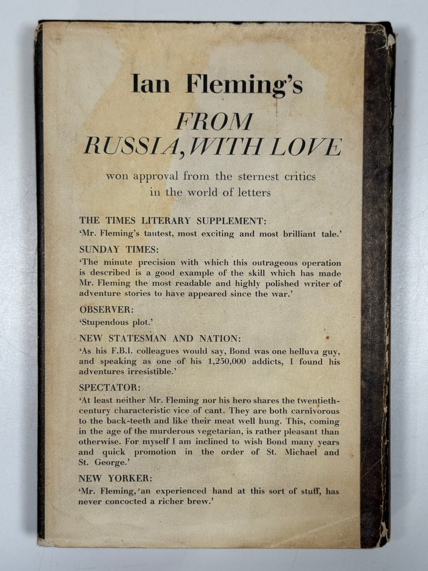 Dr No by Ian Fleming 1958 First Edition First Impression