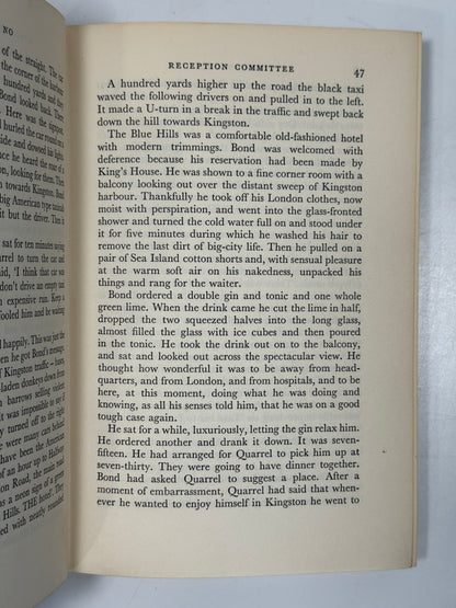 Dr No by Ian Fleming 1958 First Edition First Impression