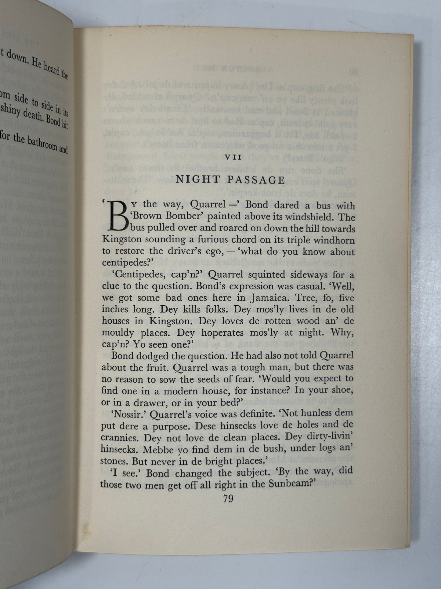 Dr No by Ian Fleming 1958 First Edition First Impression