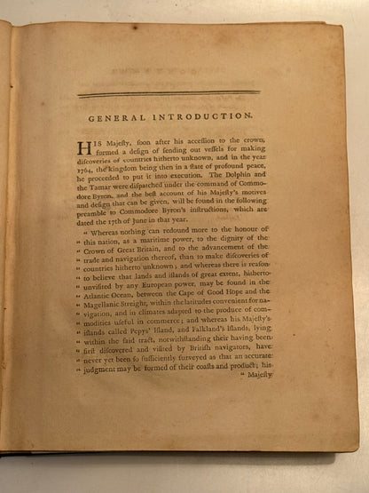 Captain Cook's First Voyage 1773