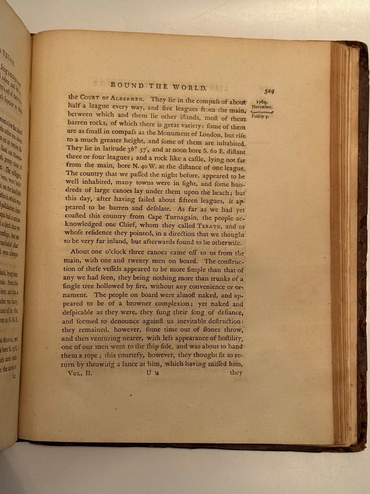 Captain Cook's First Voyage 1773