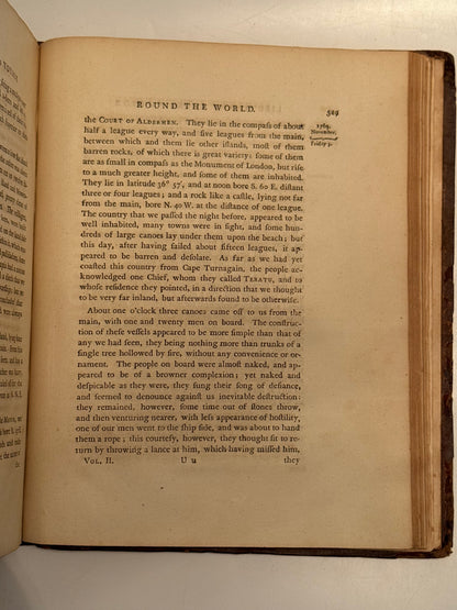 Captain Cook's First Voyage 1773