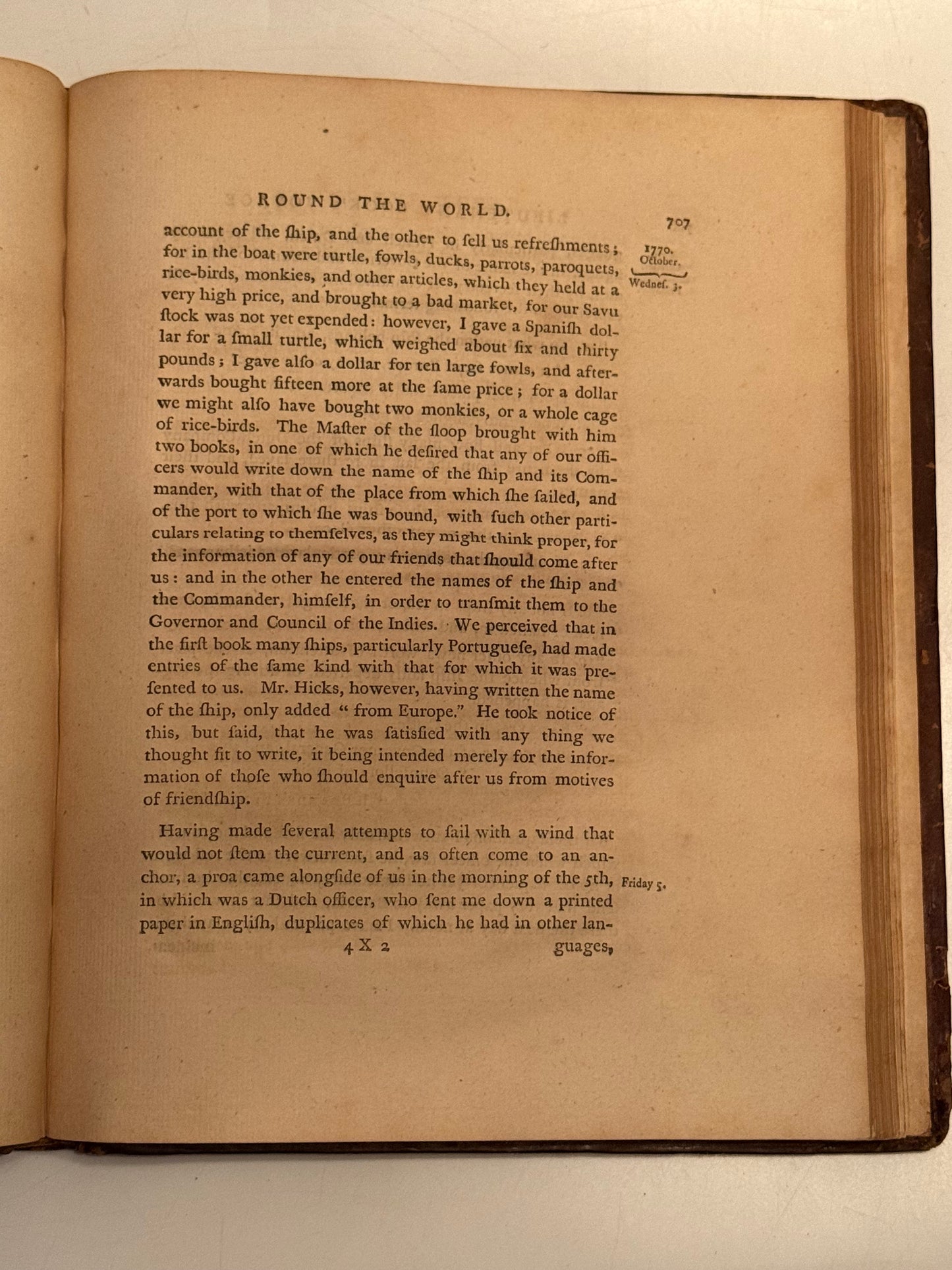 Captain Cook's First Voyage 1773