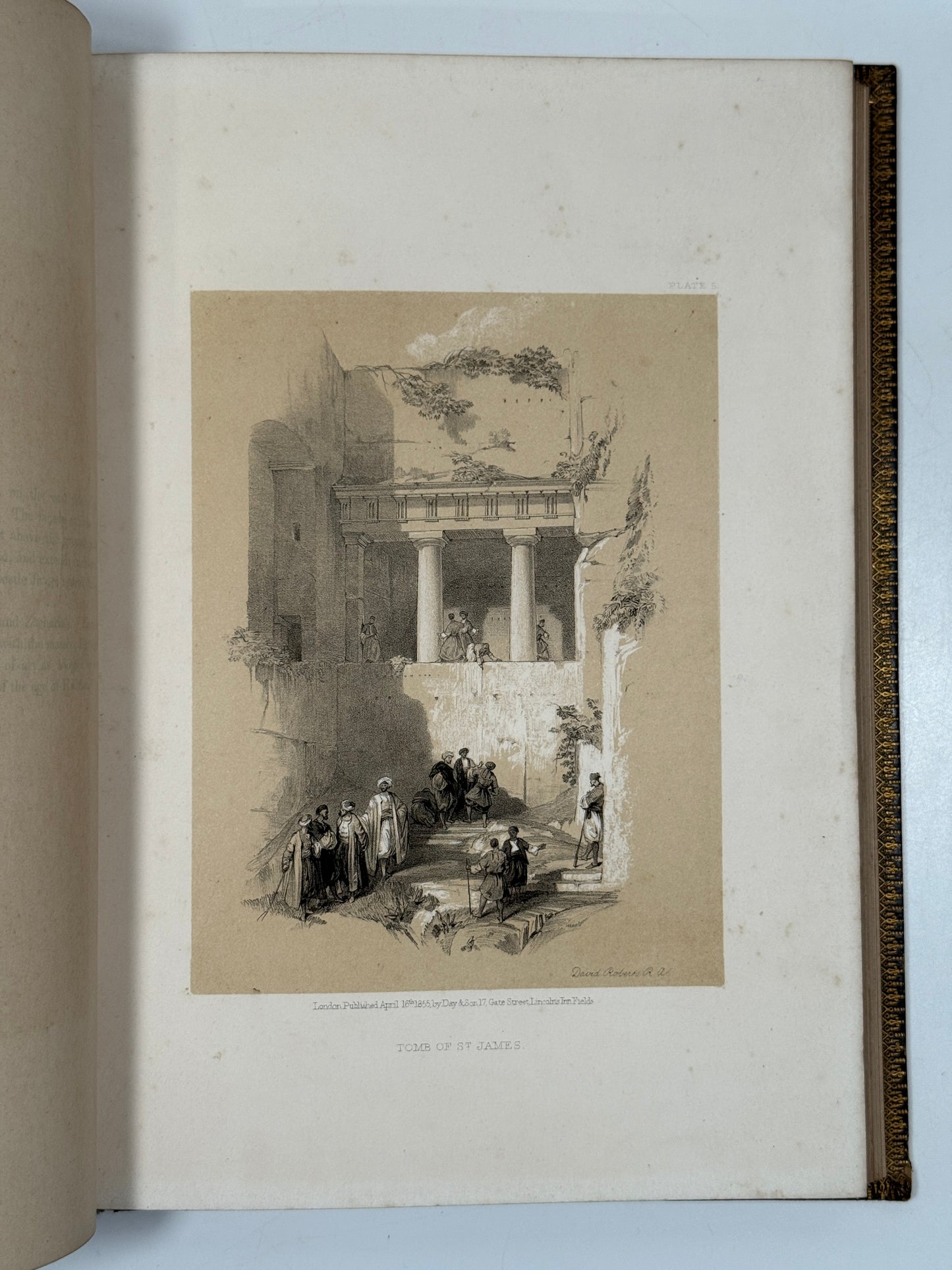 The Holy Land by David Roberts 1855 First 4to Edition