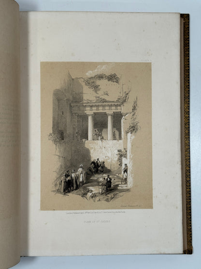 The Holy Land by David Roberts 1855 First 4to Edition