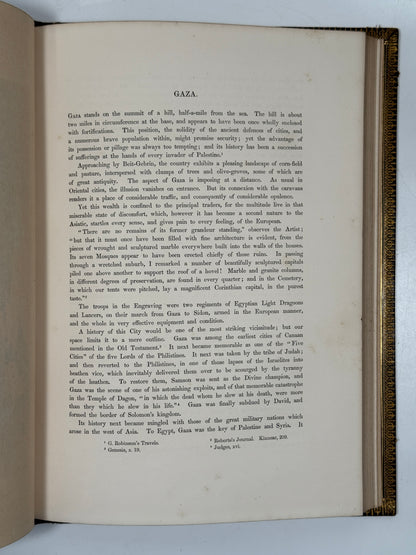The Holy Land by David Roberts 1855 First 4to Edition