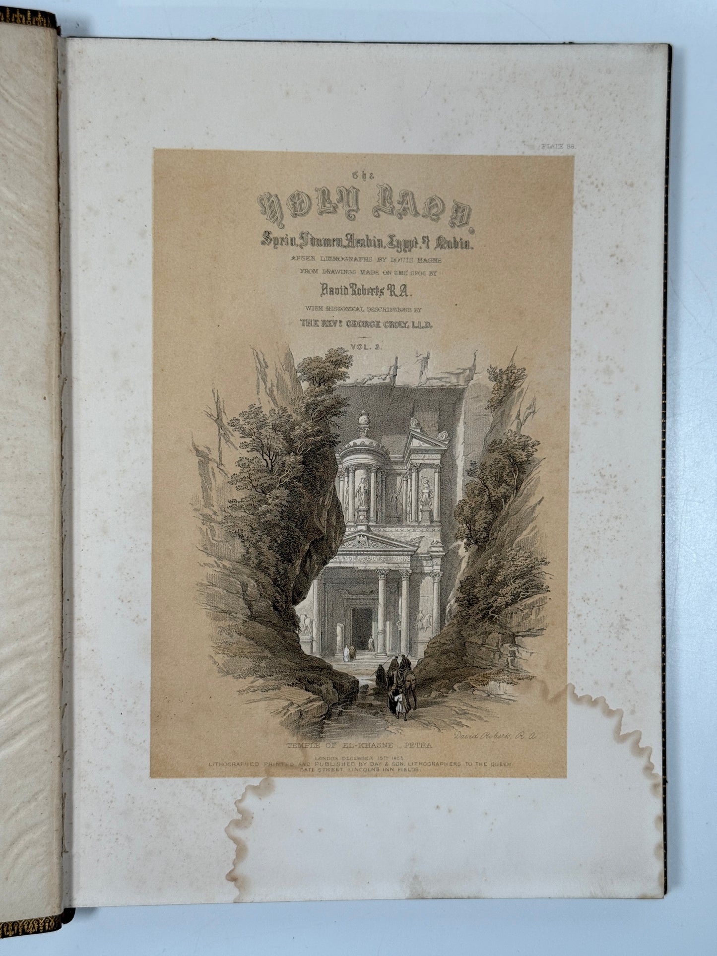 The Holy Land by David Roberts 1855 First 4to Edition