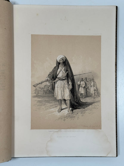 The Holy Land by David Roberts 1855 First 4to Edition