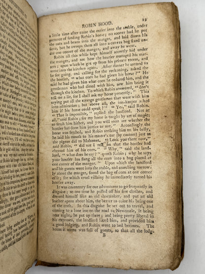 Chapbook Sammelband c.1800-1810: Robin Hood, Robinson Crusoe, etc
