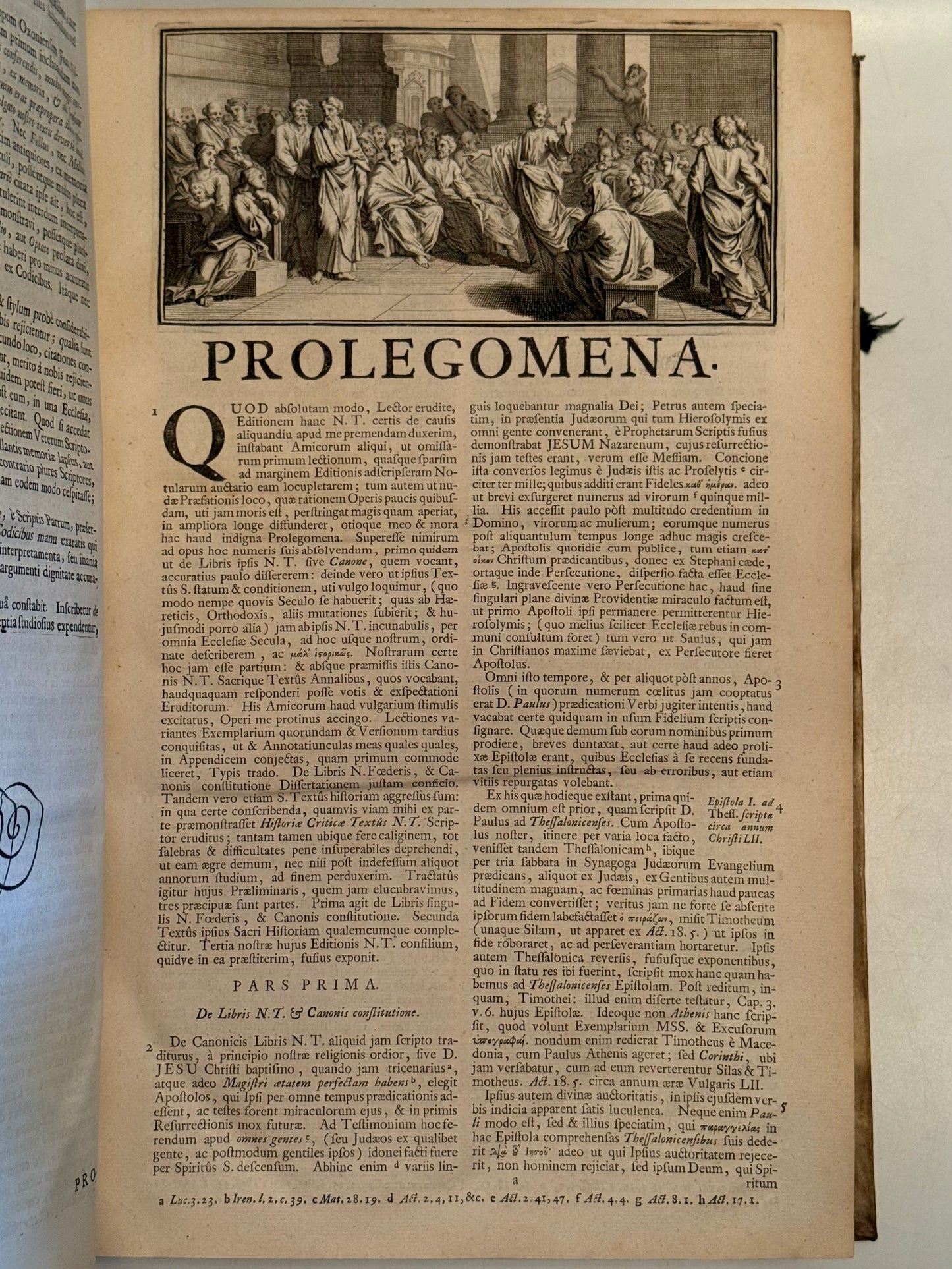 A Magnificent New Testament in Original Greek 1723