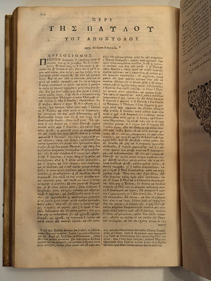 A Magnificent New Testament in Original Greek 1723