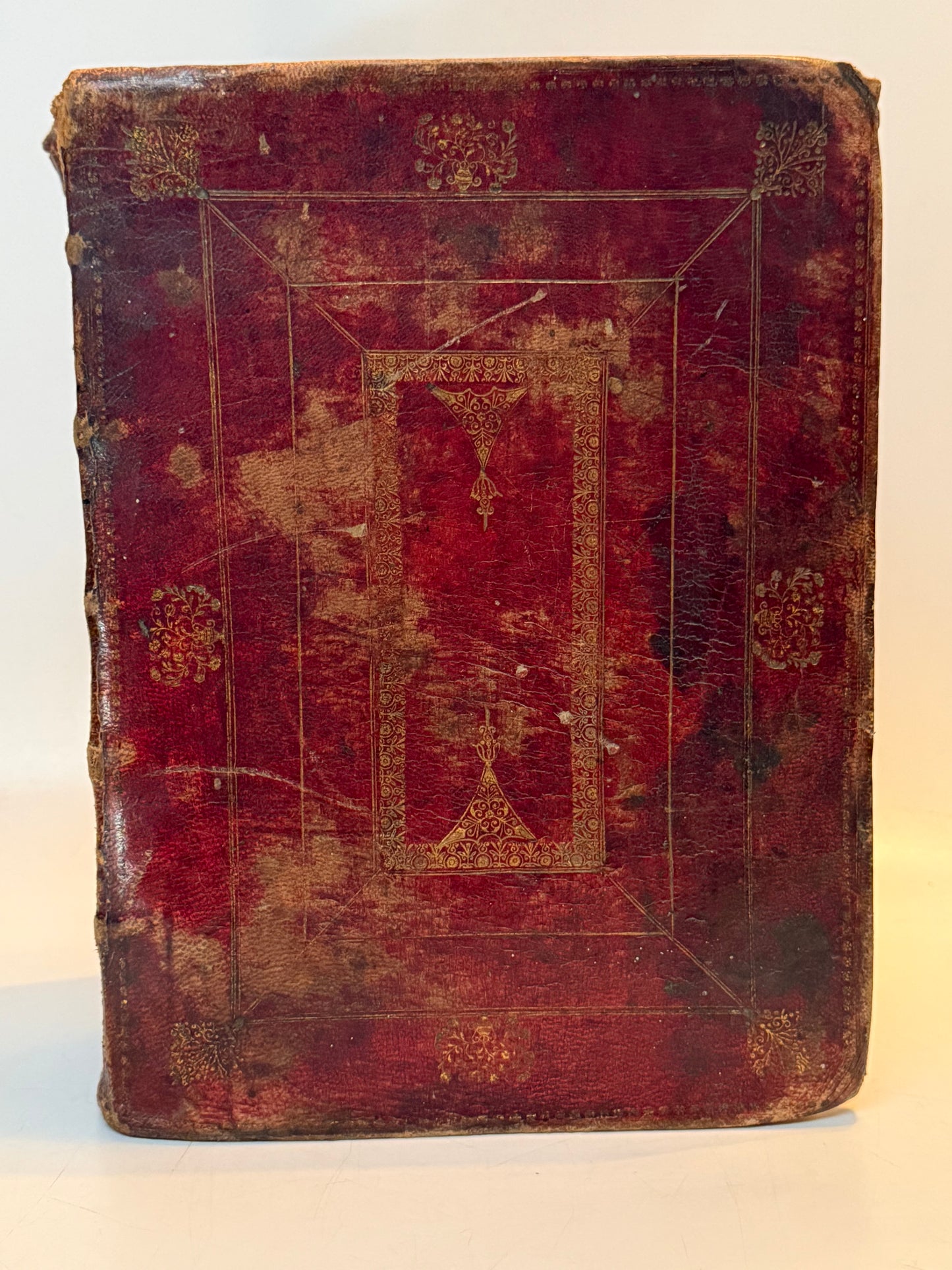 Antique King James Bible 1703 STUNNING FINE BINDING Antique Bible 1700s