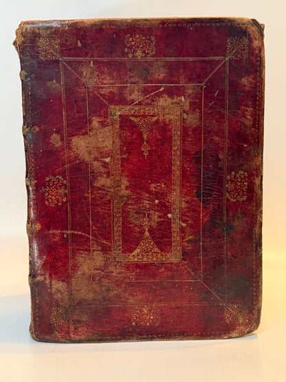 Antique King James Bible 1703 STUNNING FINE BINDING Antique Bible 1700s