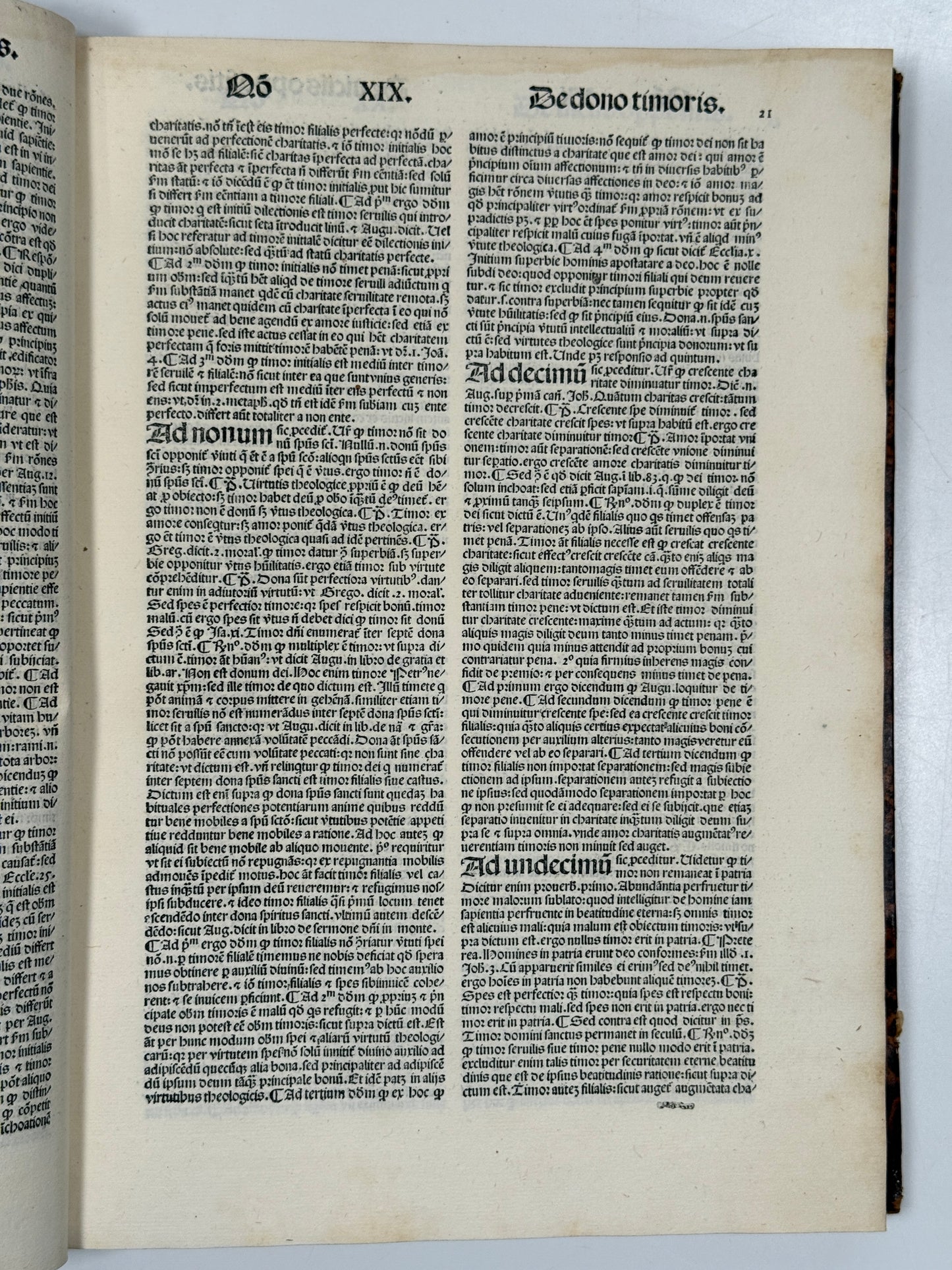 Summa Theologica by Thomas Aquinas 1496