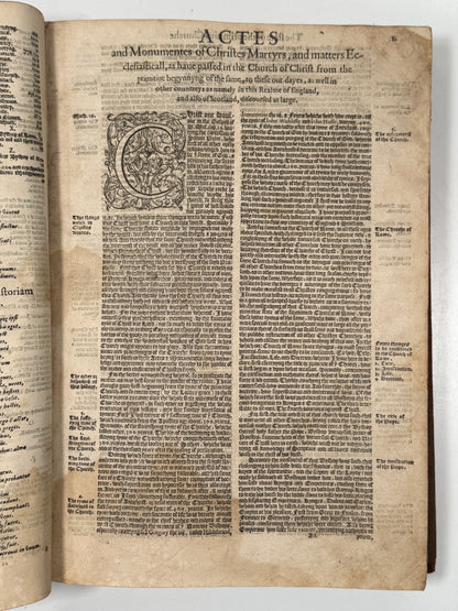 Foxe's Book of Martyrs 1576