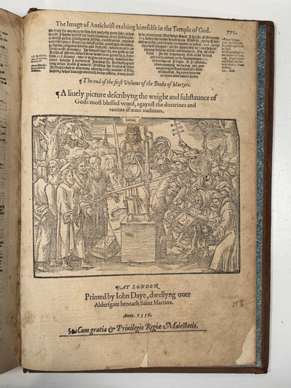 Foxe's Book of Martyrs 1576