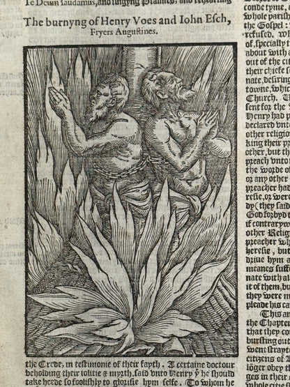 Foxe's Book of Martyrs 1576