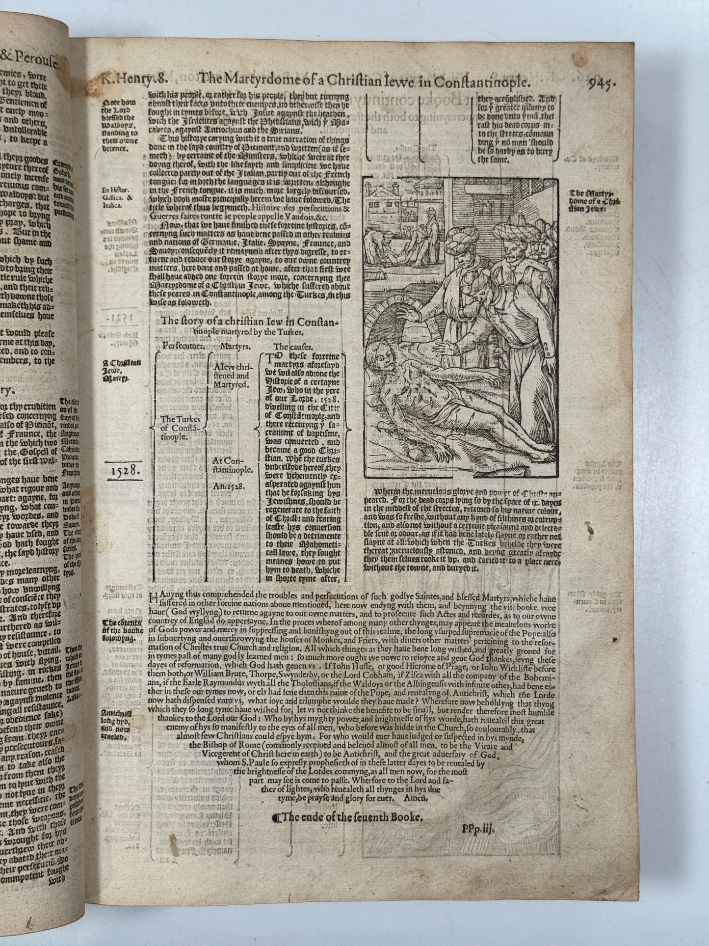 Foxe's Book of Martyrs 1576