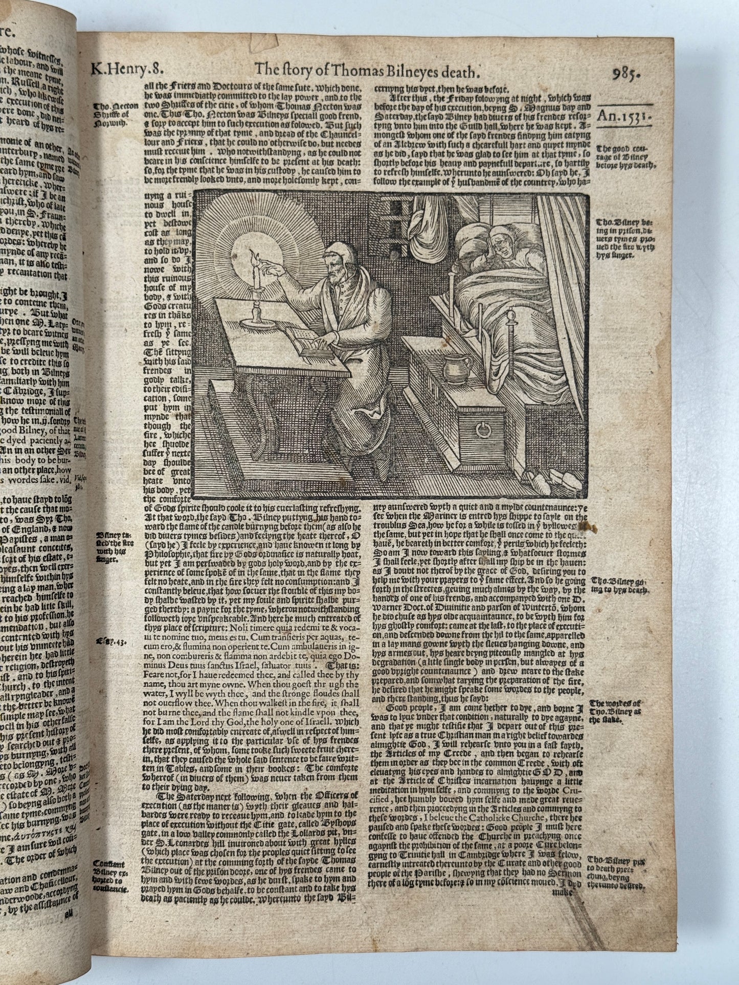 Foxe's Book of Martyrs 1576