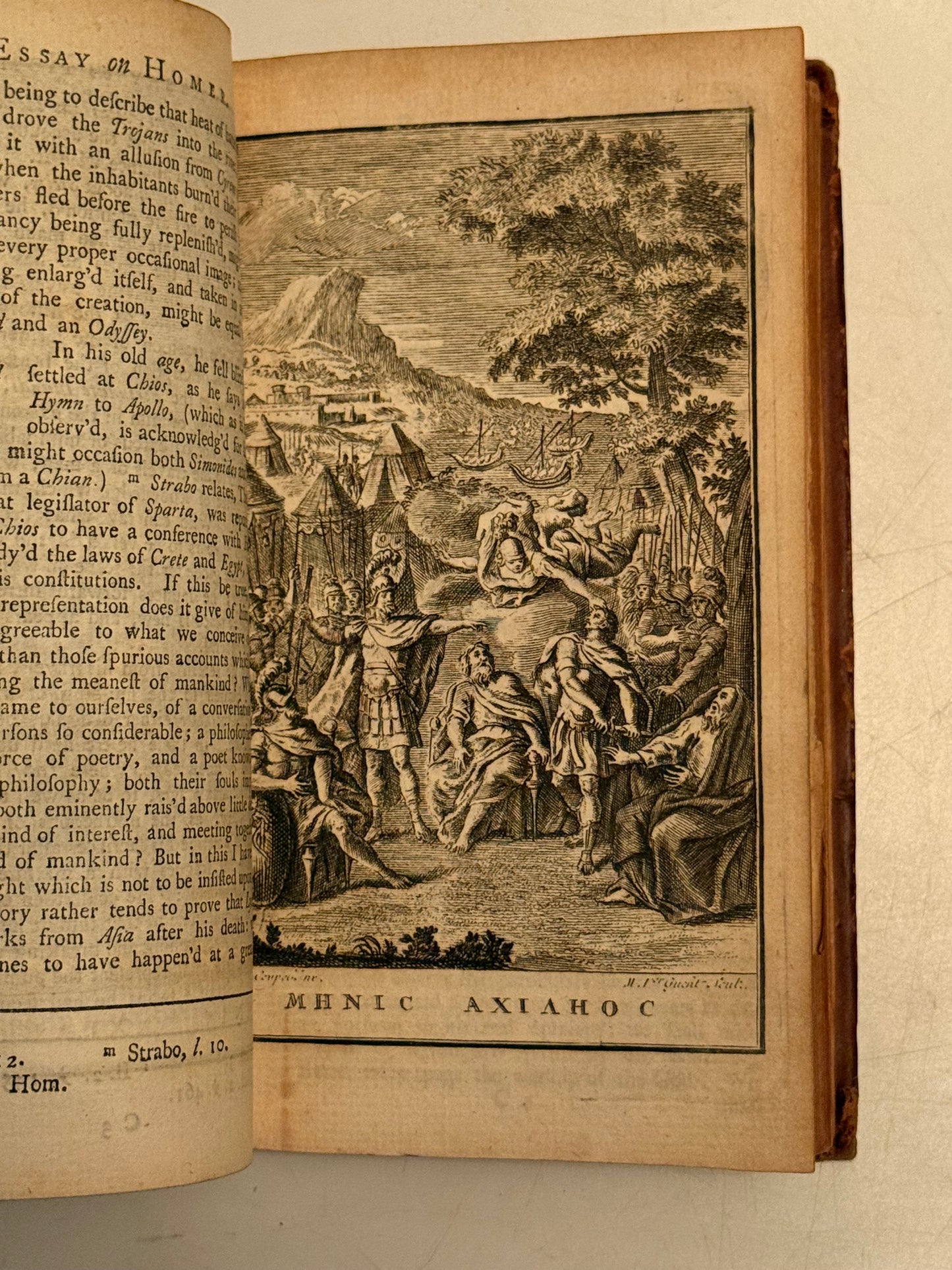 Homer's Iliad 1743 Illustrated Alexander Pope Edition