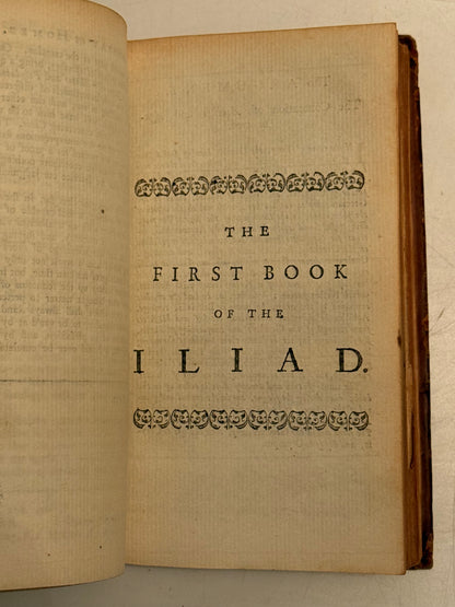 Homer's Iliad 1743 Illustrated Alexander Pope Edition
