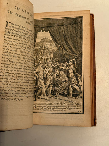 Homer's Iliad 1743 Illustrated Alexander Pope Edition