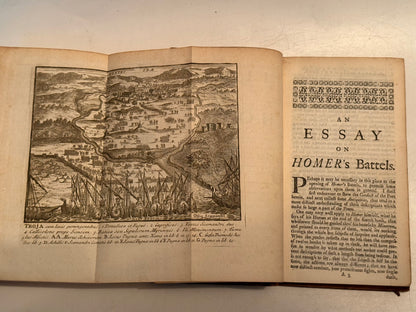 Homer's Iliad 1743 Illustrated Alexander Pope Edition