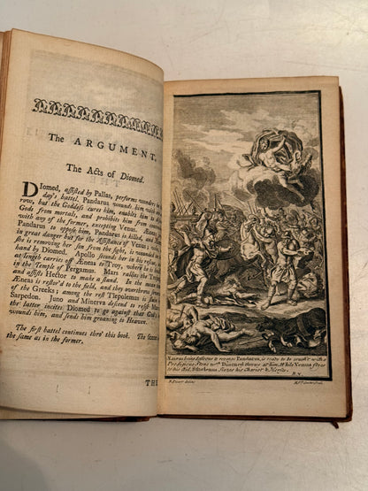 Homer's Iliad 1743 Illustrated Alexander Pope Edition