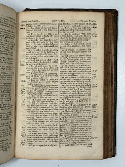 Antique King James Bible 1772