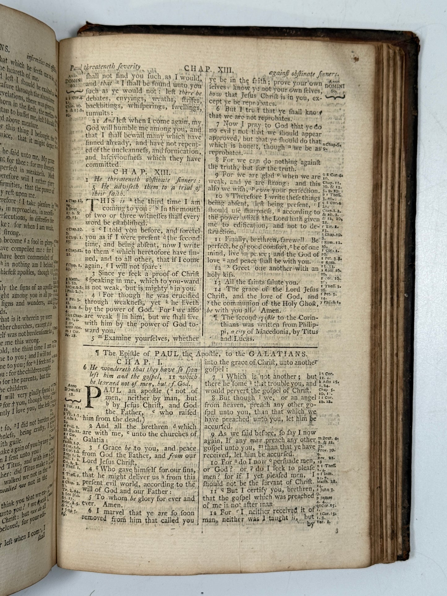 Antique King James Bible 1772