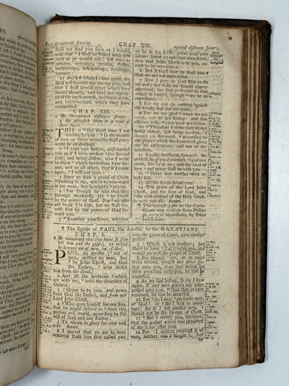 Antique King James Bible 1772