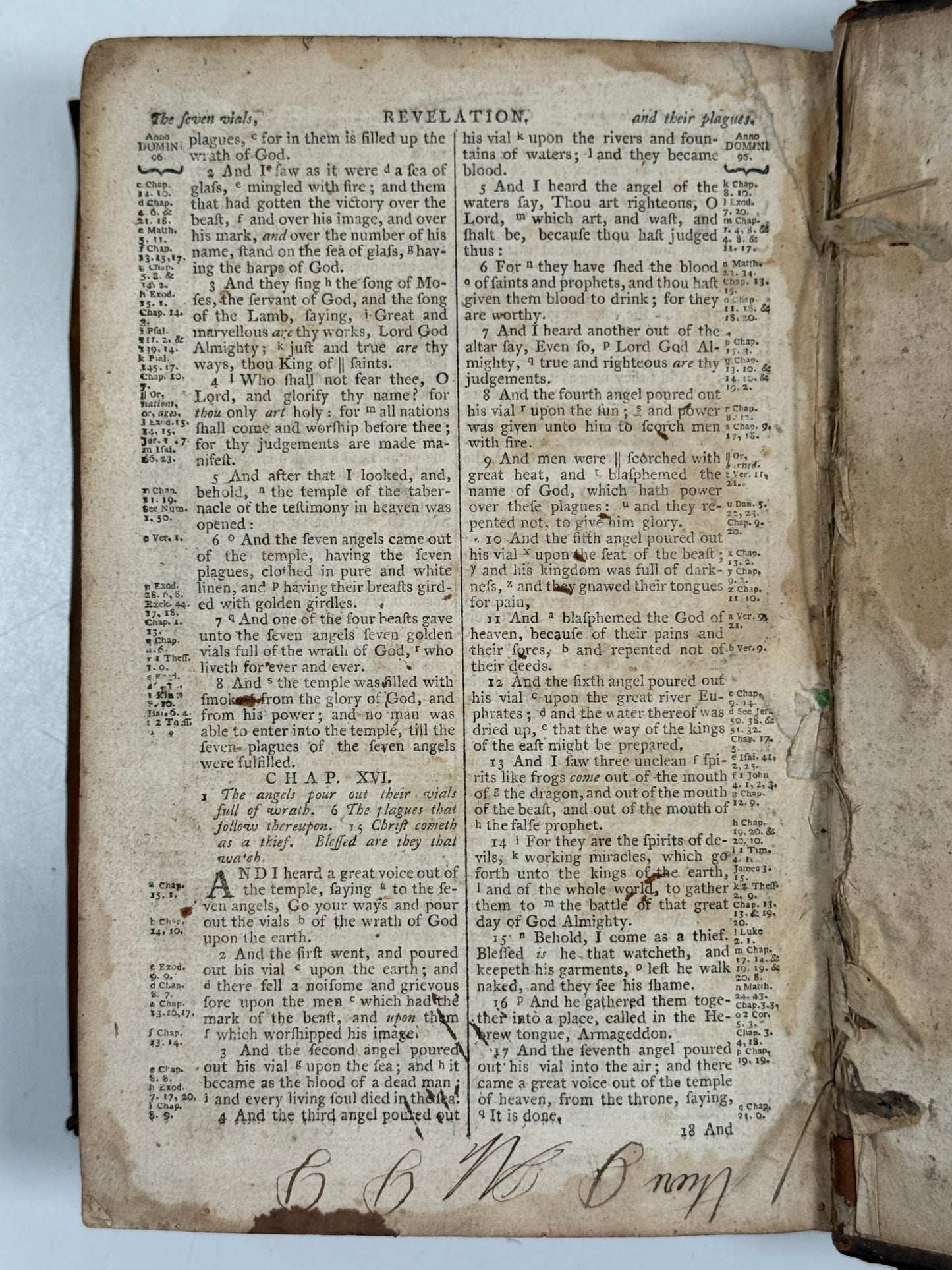 Antique King James Bible 1772