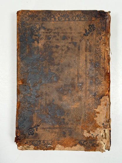 Antique King James Bible 1660 Henry Hills Edition w/Concordance 1652