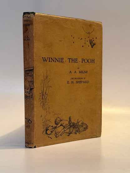 Winnie the Pooh by A.A Milne 1926 FIRST EDITION FIRST IMPRESSION in 1st State DJ