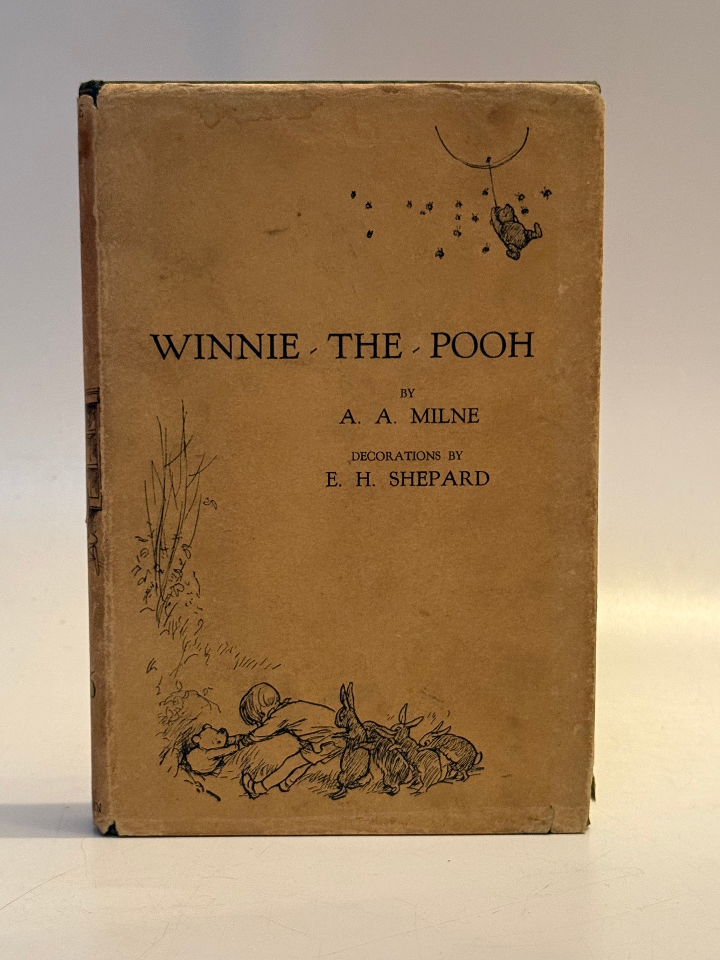Winnie the Pooh by A.A Milne 1926 FIRST EDITION FIRST IMPRESSION in 1st State DJ